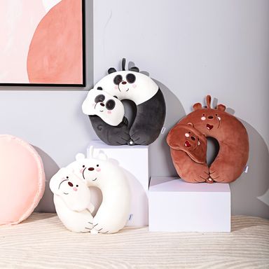 Almohada Para Viaje De Polar Osos Escandalosos