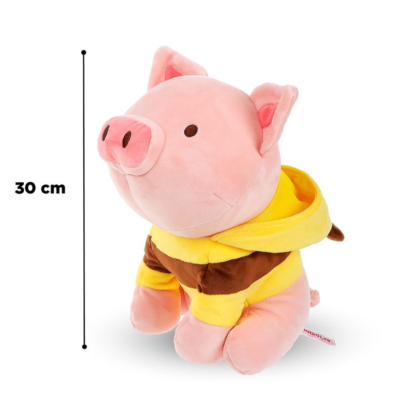 Peluche-De-Cerdito-Sentado-Con-Capucha-De-Abeja-4-9231