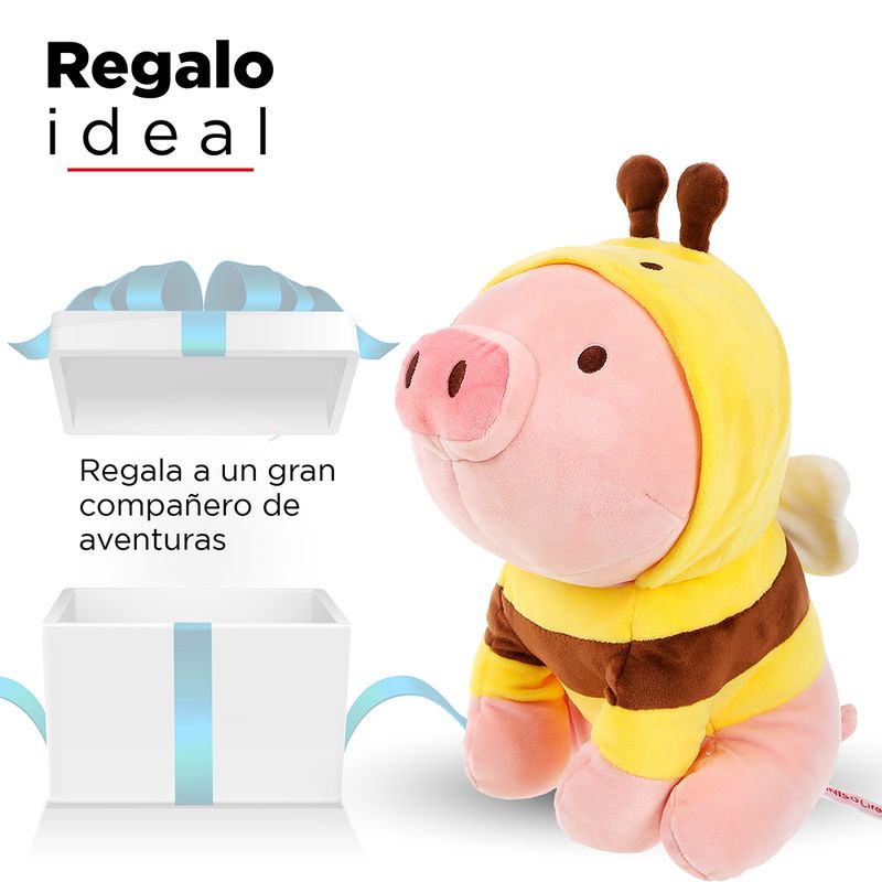 Peluche-De-Cerdito-Sentado-Con-Capucha-De-Abeja-7-9231