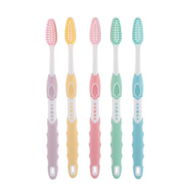 Paquete De Cepillo De Dientes, 5 Pzs, Multicolor