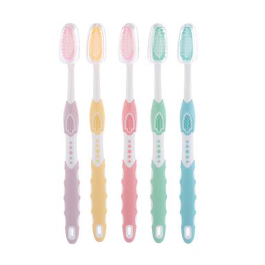 Paquete De Cepillo De Dientes, 5 Pzs, Multicolor