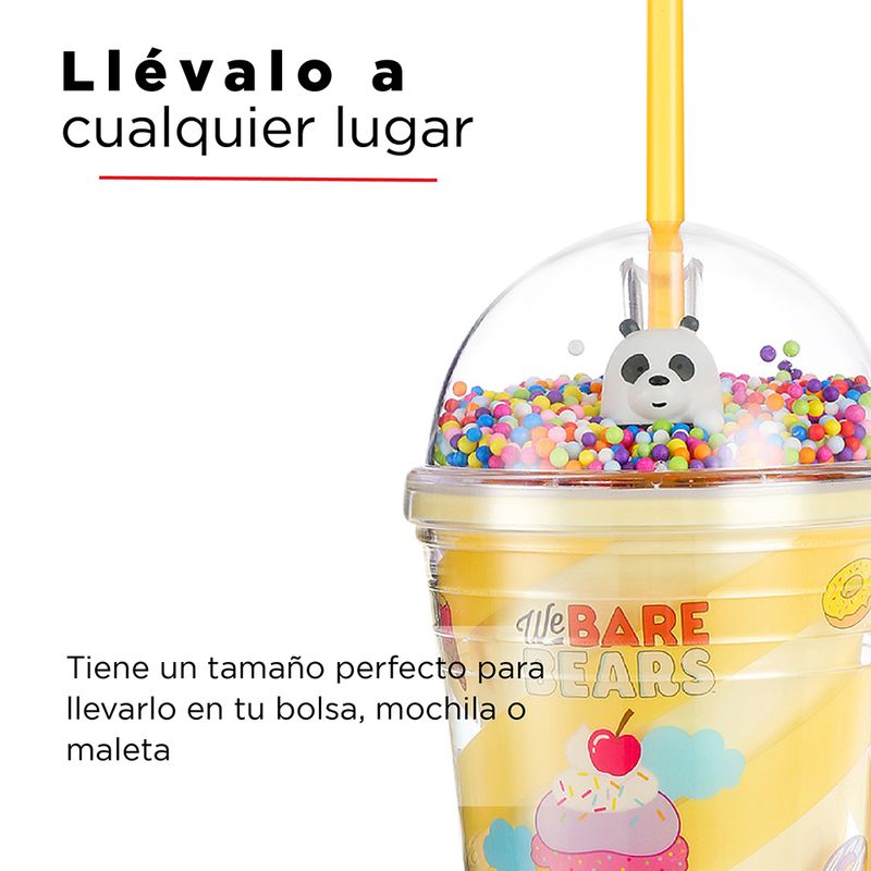Vaso-De-Plastico-Panda-480-Ml-Osos-Escandalosos-Mediano-Amarillo-6-3976