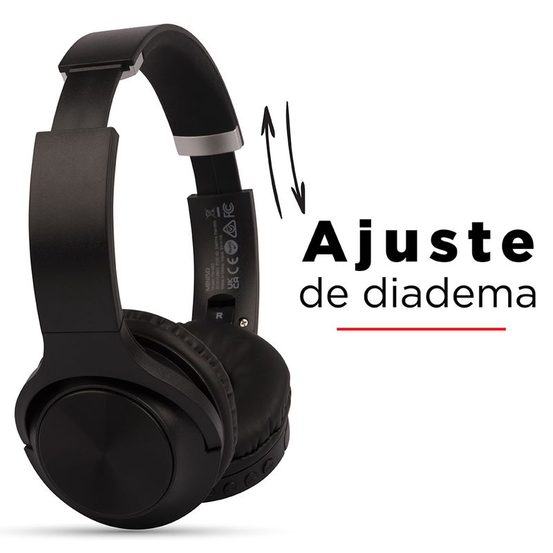 Audifonos de diadema discount con microfono bluetooth