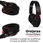 Audifonos De Diadema Inalambrico, Patterned Modelo Tm-053, Blanco