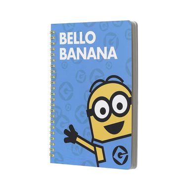 Cuaderno Con Hebilla Magnetica Minions 80 Hojas