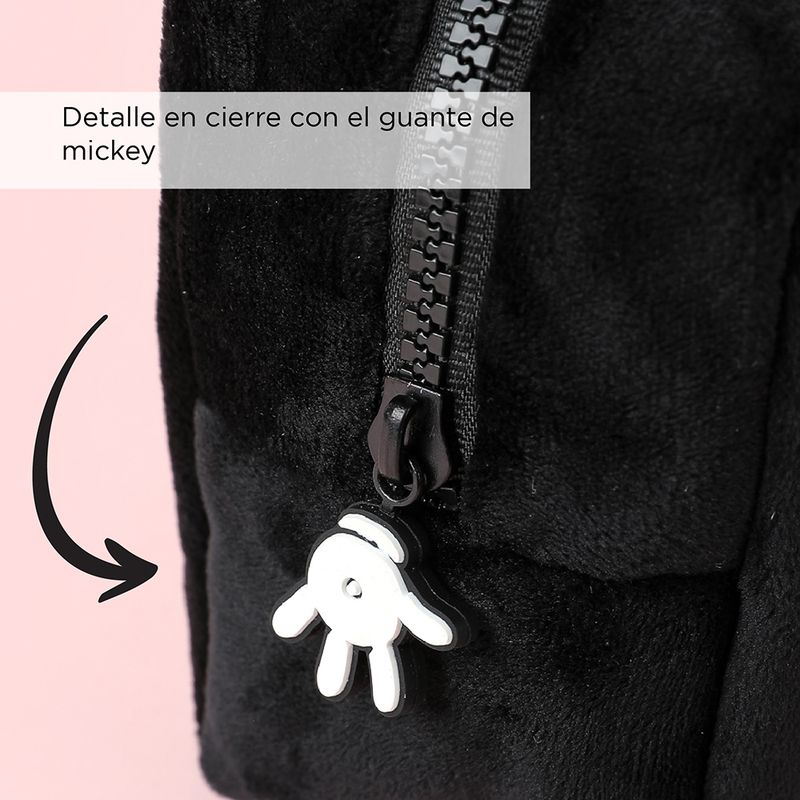 Cosmetiquera-De-Felpa-Con-Bordado-De-Mickey-Mouse-Disney-Peque-a-Negro-5-7326