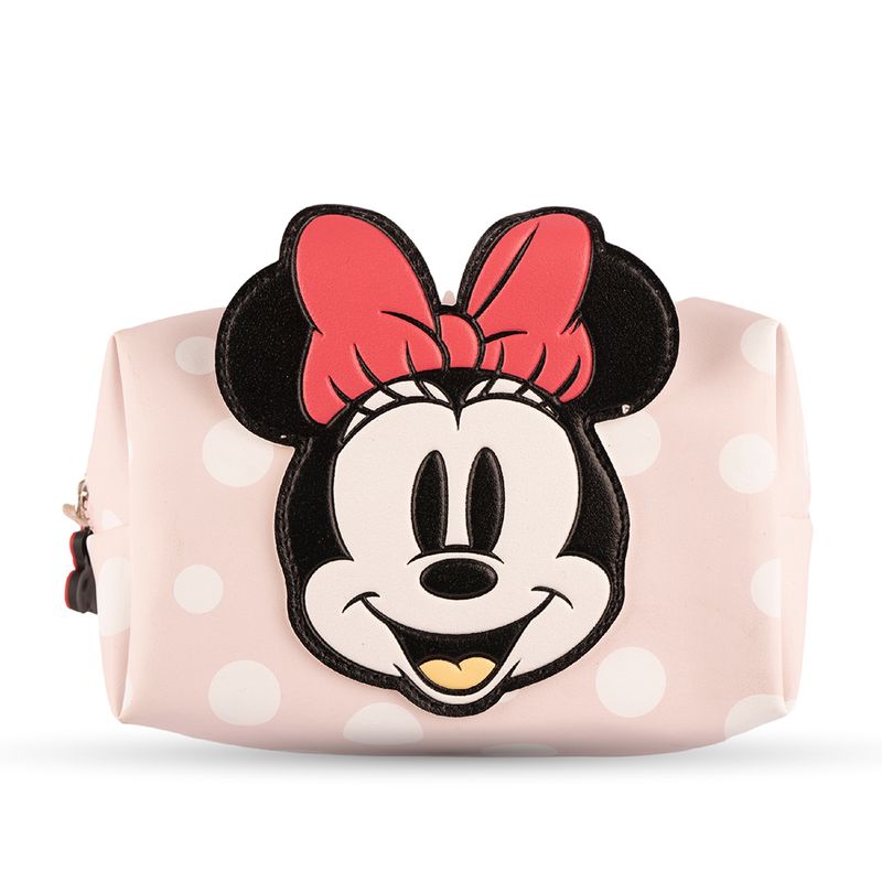 Cosmetiquera-Cuadrada-De-puntos-Minnie-Mouse-Disney-Peque-a-Rosa-6-7323