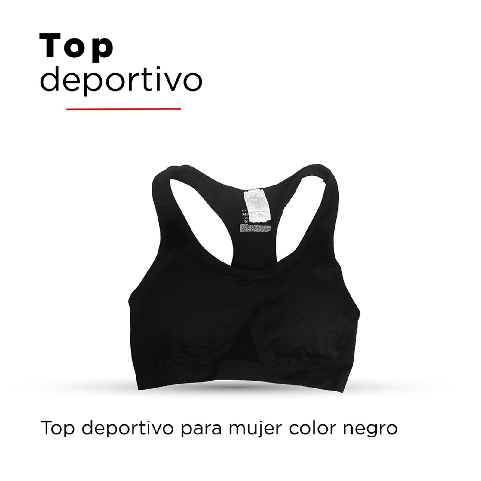 Padded Sports Bra ( Grey )