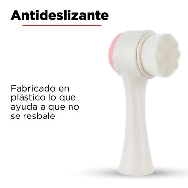 Cepillo De Limpieza Facial, Mediano, Blanco