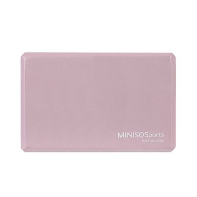 Ladrillo De Polietileno Para Yoga, 23X15X7.5Cm, Miniso Sports, Purpura