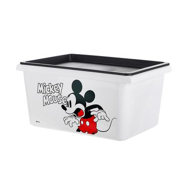 Organizador De Plastico Mickey Mouse Pequeño Blanco