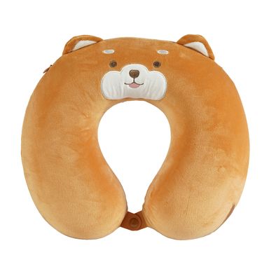 Almohada Para Viaje, De Espuma, Mediana, Café