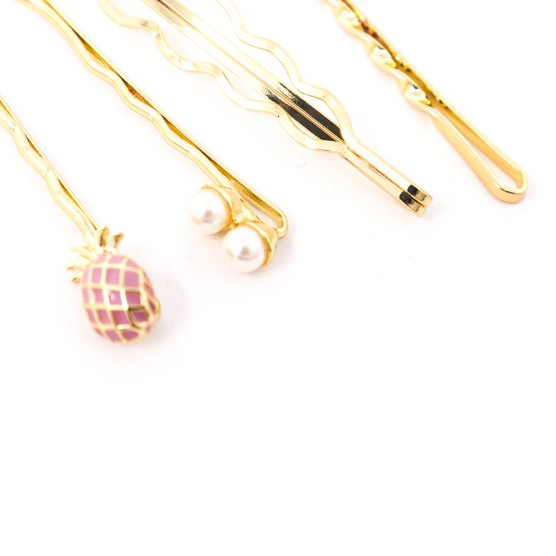 Set-De-Pasadores-De-Frutas-Con-Estilo-De-Moda-Dorado-4Pzas-Pi-a-2-11752