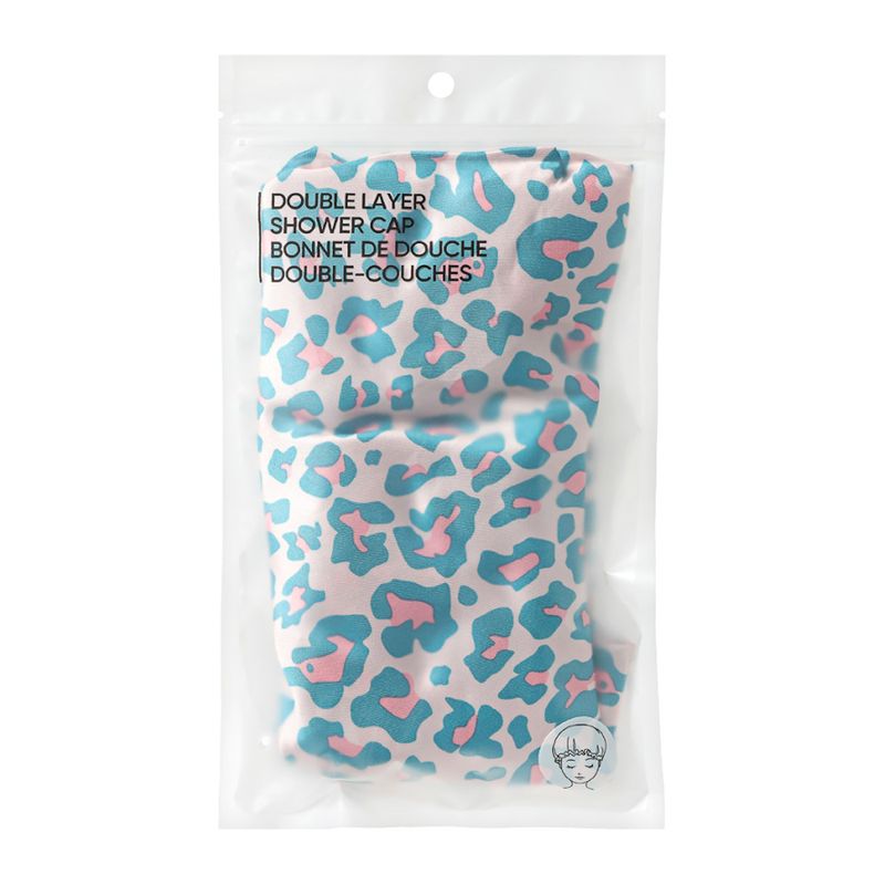 Gorra-de-Ba-o-Doble-Capa-De-Leopardo-Azul-2-11602