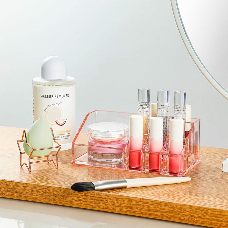 Organizador-De-Plastico-Multiuso-Para-Cosmeticos-Y-Joyas-Rosa-S-2-11583