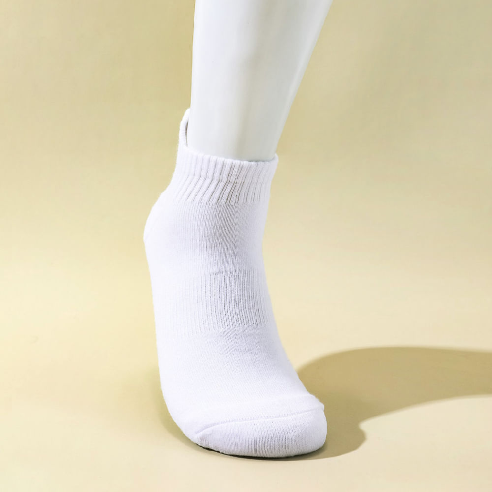 Calcetines invisibles sport para hombre BLANCO