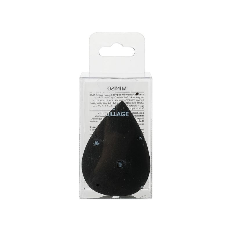 Esponja-Para-Maquillaje-Suave-En-Forma-De-Gota-De-Agua-Negro-5-11737
