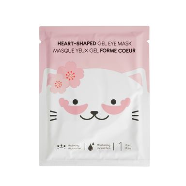 Mascarilla Para Los Ojos De Gel En Forma De Corazon