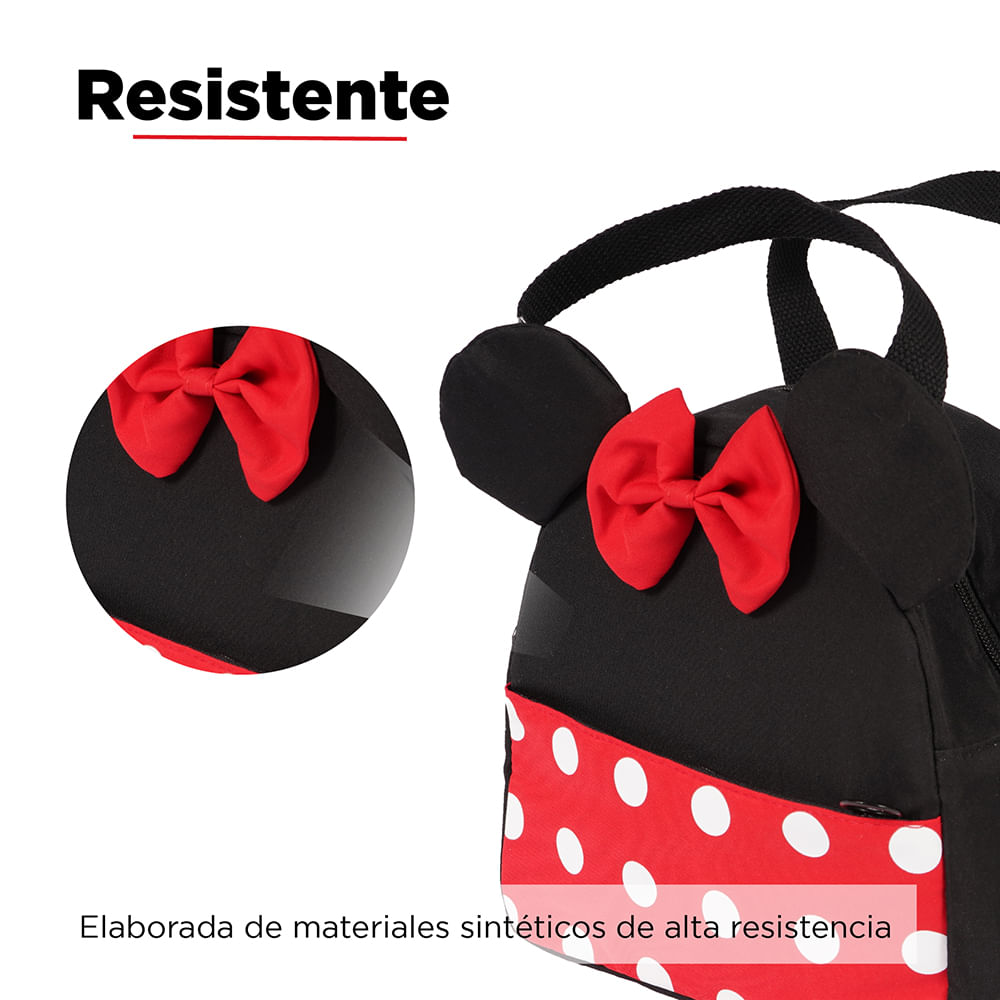 Lonchera Junior Minnie Rosa Para Niña Disney