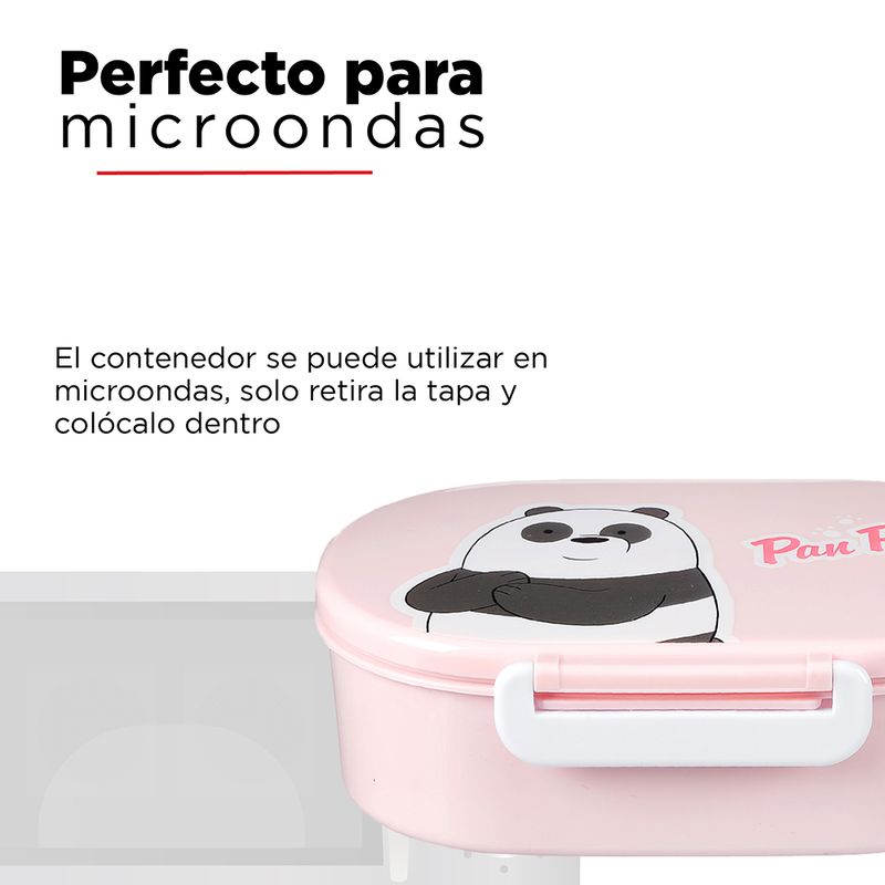 Contenedor de alimentos S - panda — Miniso Uruguay