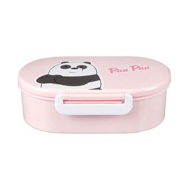 Contenedor para Alimentos con Division  650 Ml Serie Osos Escandalosos Panda