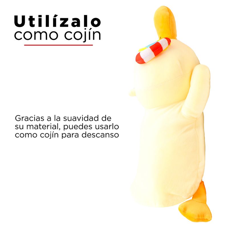 Peluche PATO Acostado Mediano