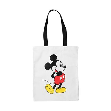 Bolsa para Compras, Mickey Mouse, Disney, Mediana, Blanco
