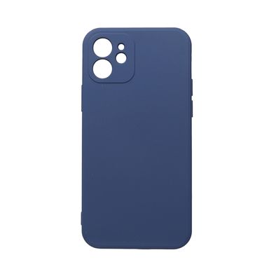 Case Para Celular Iphone 12, Tpu, Azul Oscuro