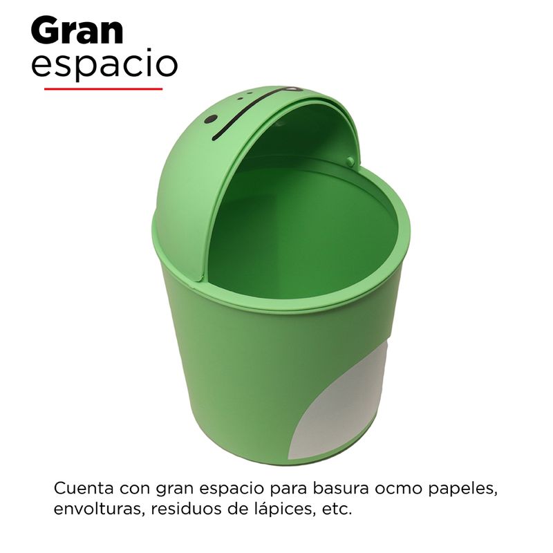 Bote para Basura de Escritorio Mini Family Sports Minisau Dinosaurio