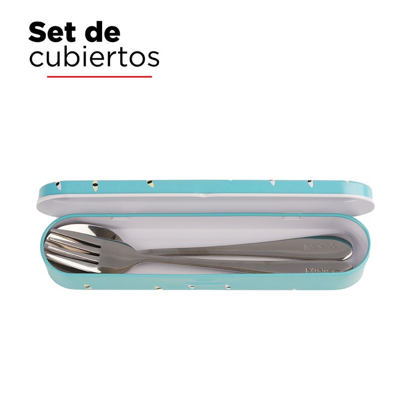 SET CUBIERTOS ESTUCHE /12