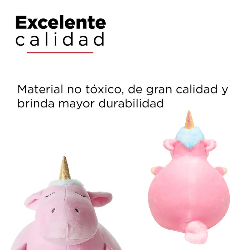 Unicornio morado de peluche hot sale