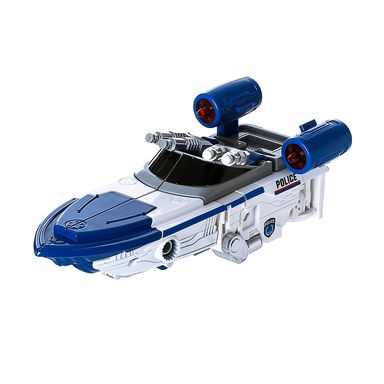 Juguete Transformable Ky80307L-4 Bote Policia
