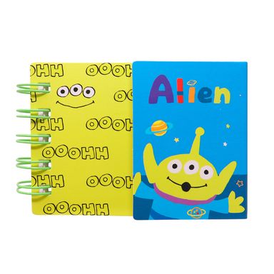 Cuaderno Argollado Pequeño Alien Disney Coleccion Toy Story 100 Hojas Rayado