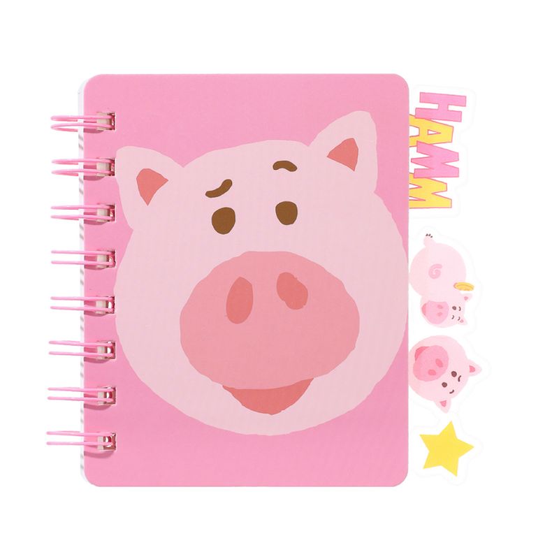 Libreta-Argollada-con-Marcapaginas-A7-Hamm-Disney-Colecci-n-Toy-Story-70-Hojas-Rayada-1-12393
