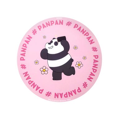 Mouse Pad Osos Escandalosos Panda Rosa