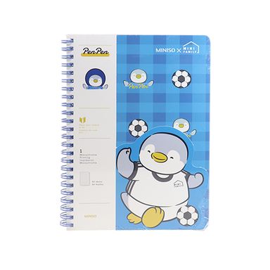 Cuaderno Argollado Mini Family Sports Pen Pen 80 Hojas Rayado