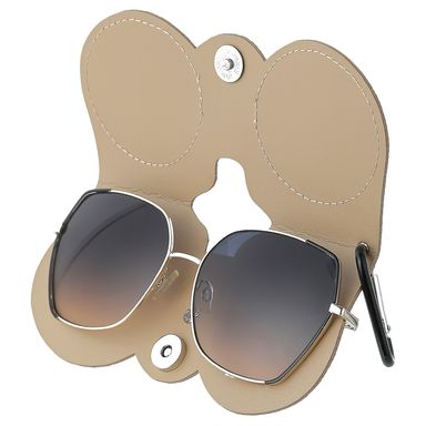 Estuche para Lentes Portátil Minimalista Albaricoque
