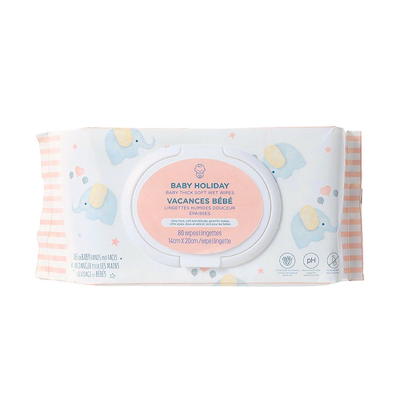 Toallitas Húmedas Baby Soft Agua 80 Piezas