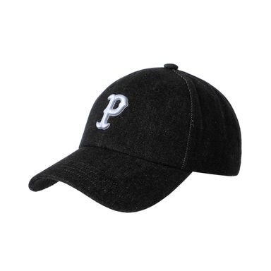 Gorra de Baseball de Mezclilla Clásica Negro