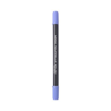 Plumón a base de agua doble punta, Pequeño, Lavanda