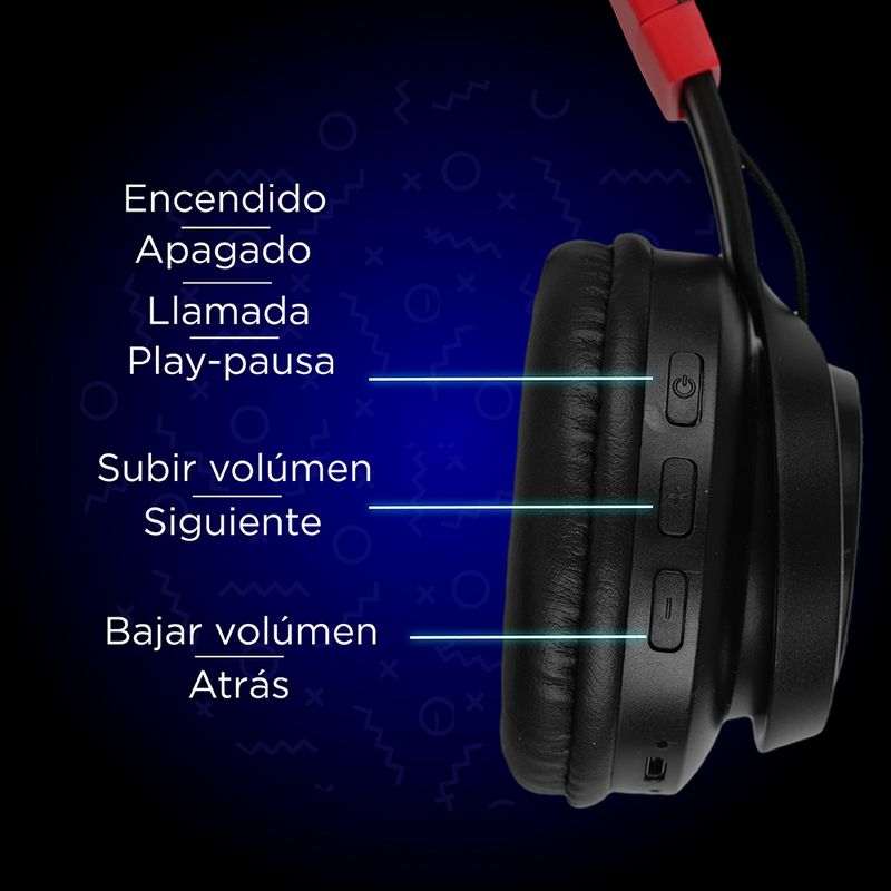 Audifonos-De-Diadema-Coloridos-Con-Luces-Rojo-3-12507