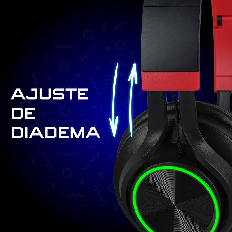 Audifonos-De-Diadema-Coloridos-Con-Luces-Rojo-4-12507
