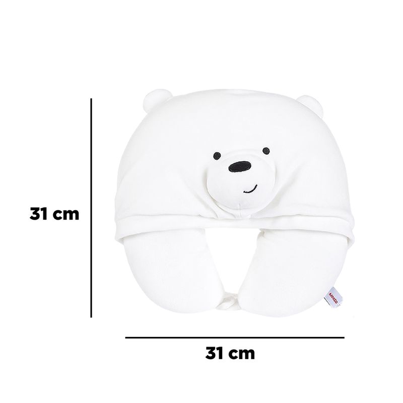 Almohada-Para-Viaje-Con-Gorro-Polar-Osos-Escandalosos-Mediana-Blanco-7-5690