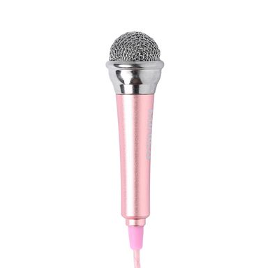 Micrófono plug 3.5 mm, Mediano, Oro rosado