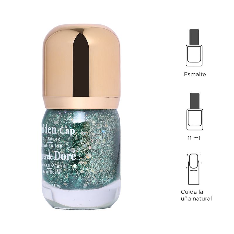 Esmalte-Para-U-as-A-Base-De-Aceite-Con-Tapa-Dorada-17-Diamante-Verde-2-11158
