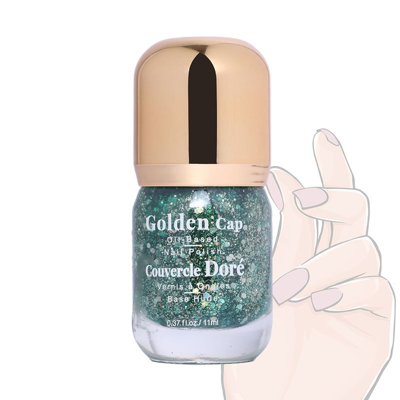 Esmalte-Para-U-as-A-Base-De-Aceite-Con-Tapa-Dorada-17-Diamante-Verde-3-11158