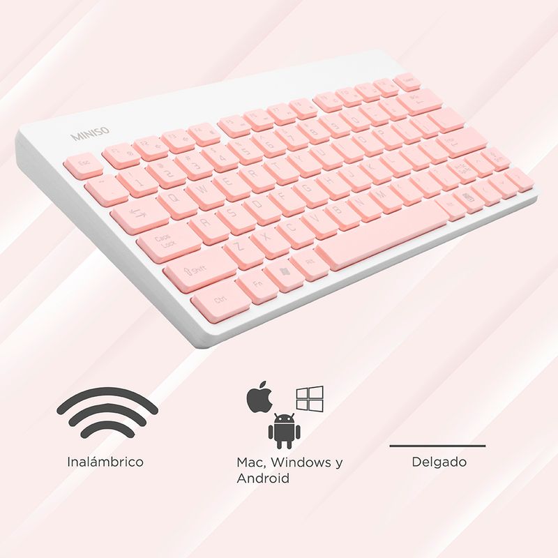 Teclado inalambrico miniso sale