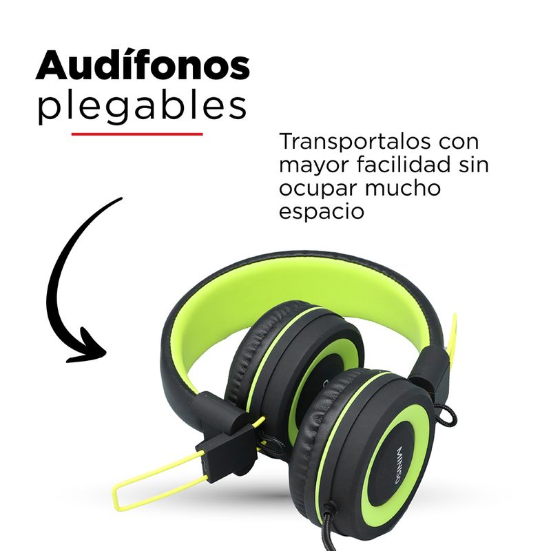 Audifonos-De-Diadema-De-Cable-Medianos-Verde-Negro-5-6842