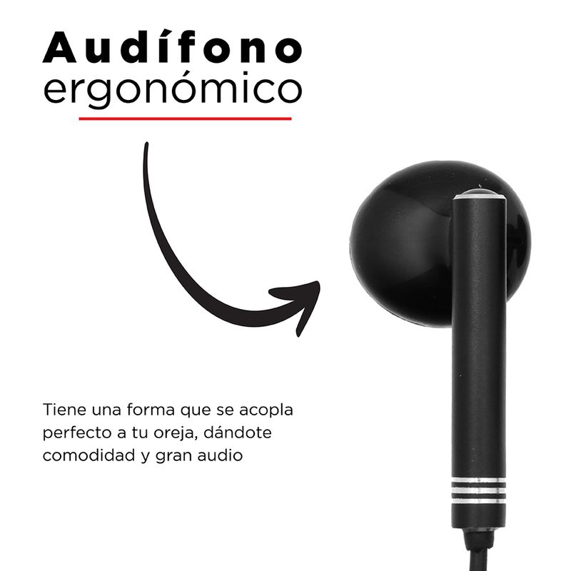 Audifonos Tipo C Microfono Mod 22E27 Blanco Miniso