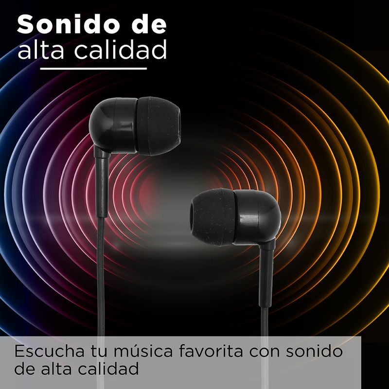 Audifonos De Cable 1318, Blanco, 1.1M